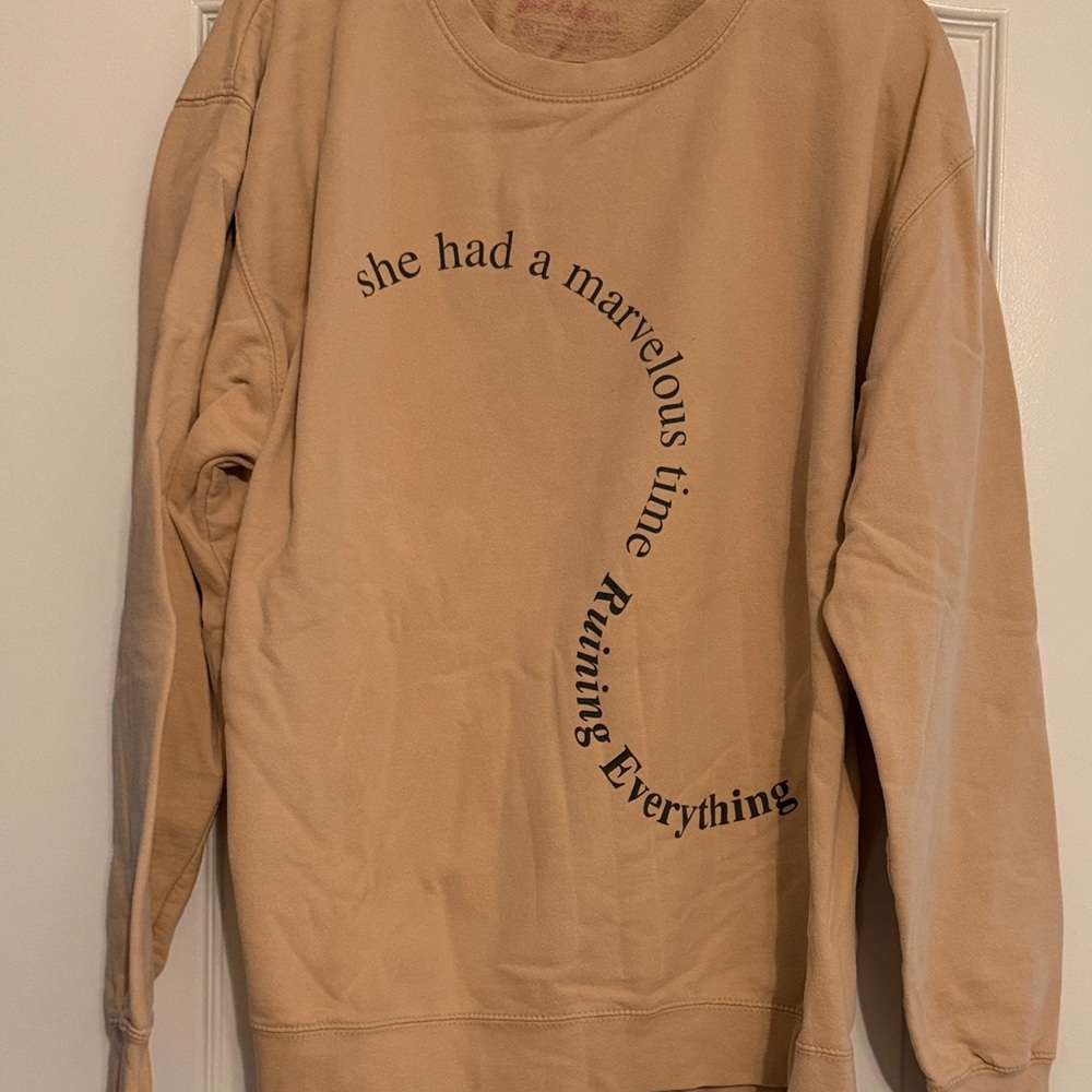 Taylor Swift inspired Lyrical Sweatshirt
